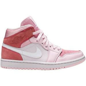 Didgital Pink Jordan 1’s Mid Size 7